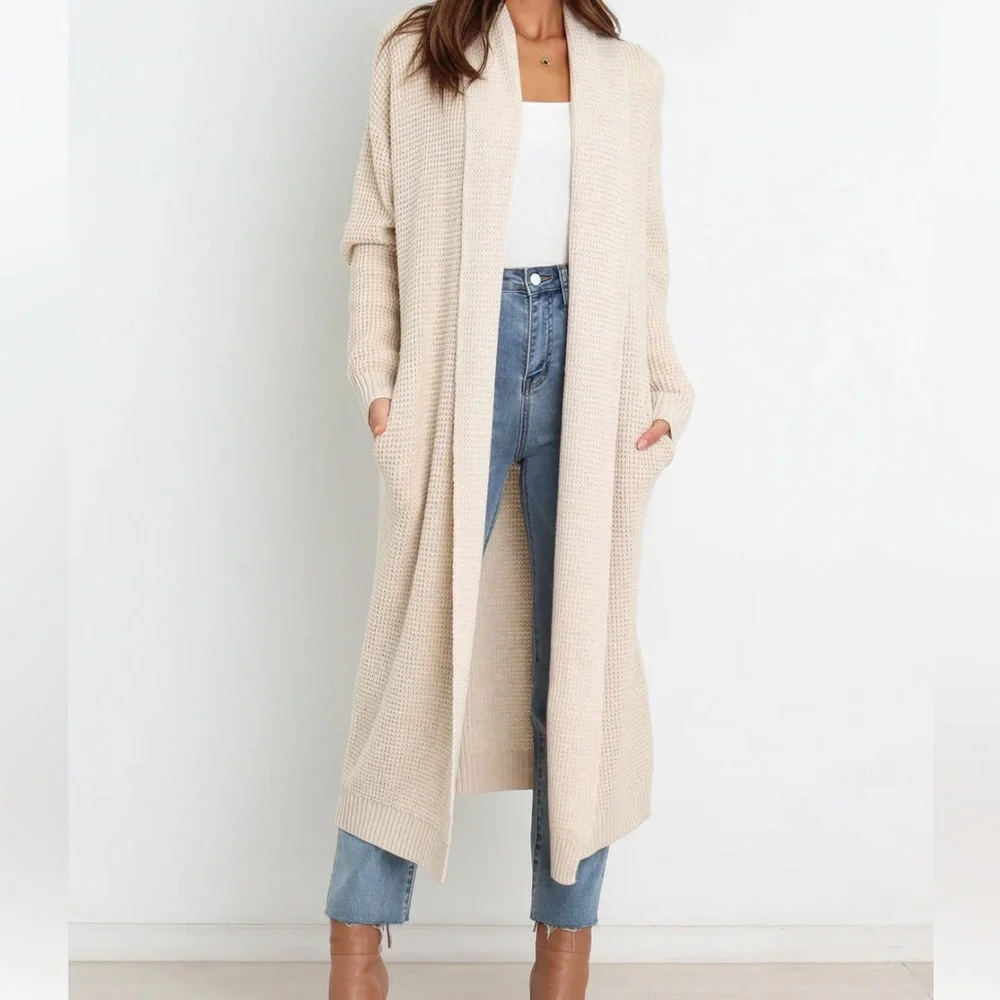 Petal & Pup Cream Cardigan Sweater - Picture 5 of 5